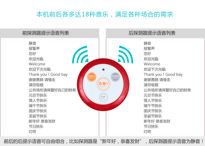 雙向迎賓器M55